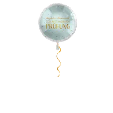 Glückwunsch bestandene Prüfung Ballon - 43 cm