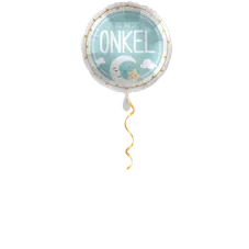 Du wirst Onkel Ballon - 43cm