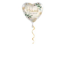 Hochzeit herzlichen Glückwunsch Ballon - 43cm