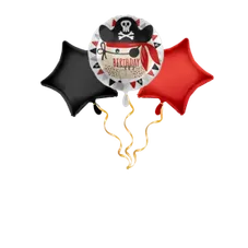 Piraten Hut Geburtstag Ballon-Set