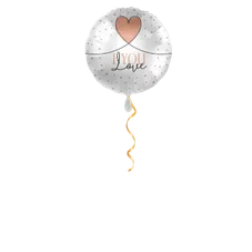 I love you rund Ballon - 43cm