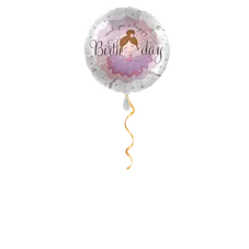 Ballerina Geburtstag Ballon - 43 cm