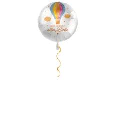 Zur Geburt alles Liebe Ballon - 43cm