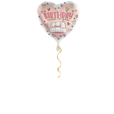 Birthday Miau Miau Miau Ballon - 43cm
