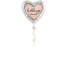 Lieblingsmensch satin Ballon - 43cm