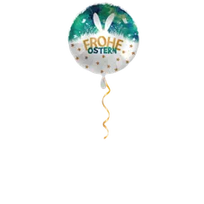 Frohe Ostern farbig Ballon - 43cm
