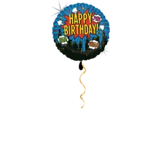 Happy Birthday Superhelden Ballon - 46cm