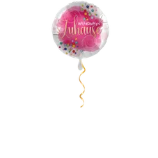 Willkommen Zuhause Ballon - 43cm