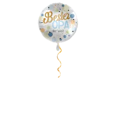 Bester Opa der Welt Ballon - 43cm