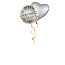 Willkommen Zuhause Ballon-Set