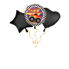 Monster Truck Birthday Ballon-Set