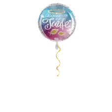 Glückwunsch zur Taufe Ballon - 43cm