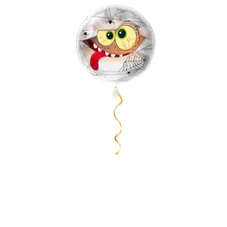 Grusel Smiley Ballon - 43cm