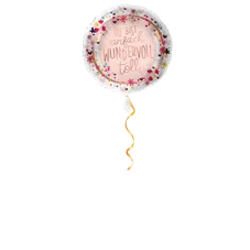 Du bist einfach wundervoll toll Ballon - 43cm