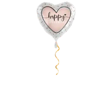 Happy Birthday satin Ballon - 43cm