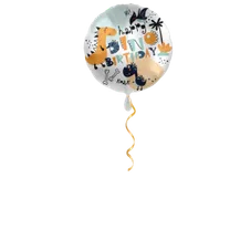 Dinosaurier Party Happy Birthday Ballon - 43cm
