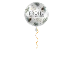Frohe Weihnachten Sternen Ballon - 43cm