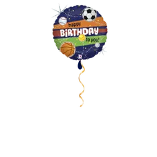 Happy Birthday Sport Ballon - 46cm