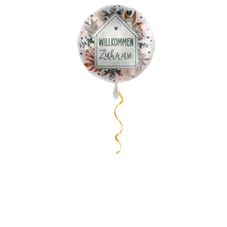 Bienvenue à la maison ballon - 43 cm DE