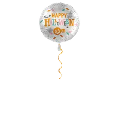 Happy Halloween farbig Ballon - 43cm