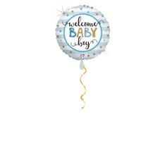 Welcome Babyboy Ballon - 46cm