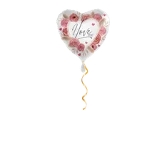 I love you Rosen Ballon - 43 cm