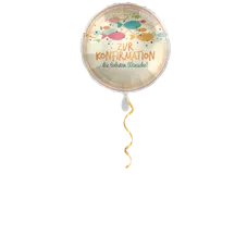 Konfirmation Fische Ballon - 43 cm