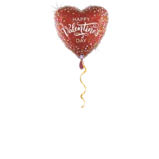 Happy Valentine's Day! Ballon - 46cm