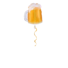 Bier Krug Ballon - 58cm