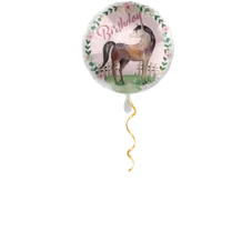 Happy Birthday Pferd Ballon - 43 cm