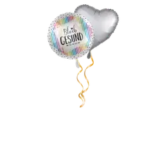 Bleib gesund Ballon-Set
