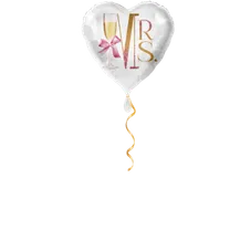 Mrs Herz Ballon - 43cm