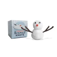 Schneemann-Schmilzknete