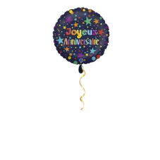 Joyeux Anniversaire Sternen Ballon - 46cm FR