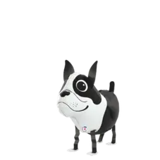 Ballonwalker Boston Terrier Ballon - 48 cm
