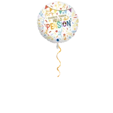 Goodbye tension hello Pension Ballon - 46cm