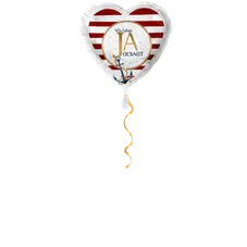 Wir haben JA gesagt Ballon - 43cm