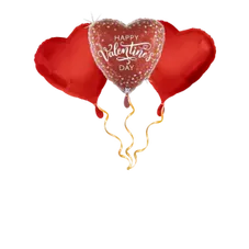 Happy Valentine's Day! Ballon-Set 