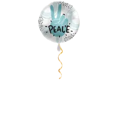Peace Hand Ballon - 43cm