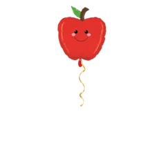 Apfel Ballon - 66cm