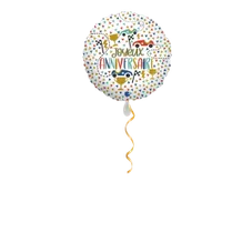Joyeux Anniversaire Auto Ballon - 46cm FR