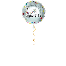 Alles Gute zum Geburtstag Lama Ballon - 43cm