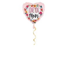 Love You Mom Satin Ballon - 46m