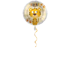 Kleiner Tiger Happy Birthday Ballon - 43 cm