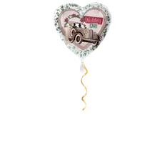 Wedding Day Auto Ballon - 43cm