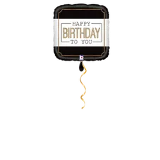 Happy Birthday klassisch Ballon - 46cm