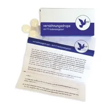 Versöhnungsdrops mit witzigem Beipackzettel