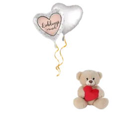 Lieblingsmensch inkl. Bär Ballon-Set