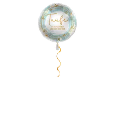 Taufe Blau Ballon - 43cm