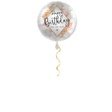 Happy Birthday Lebe Liebe Lache Ballon - 43cm